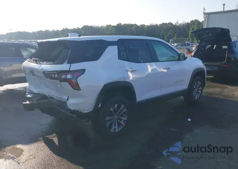 2025 Chevrolet Equinox Fwd Lt из США, поврежденный, VIN 3GNAXHEG9SL147743